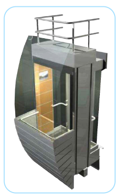 Thang máy lồng kính - Công Ty TNHH MTV Vạn Xuân Phát